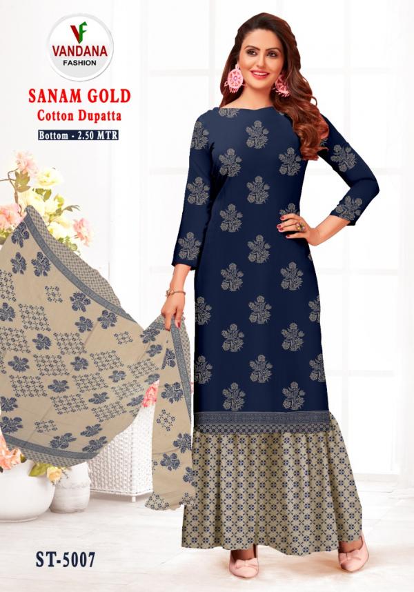 Vandana Sanam Gold Vol-5 Cotton Designer Exclusive Dress Material